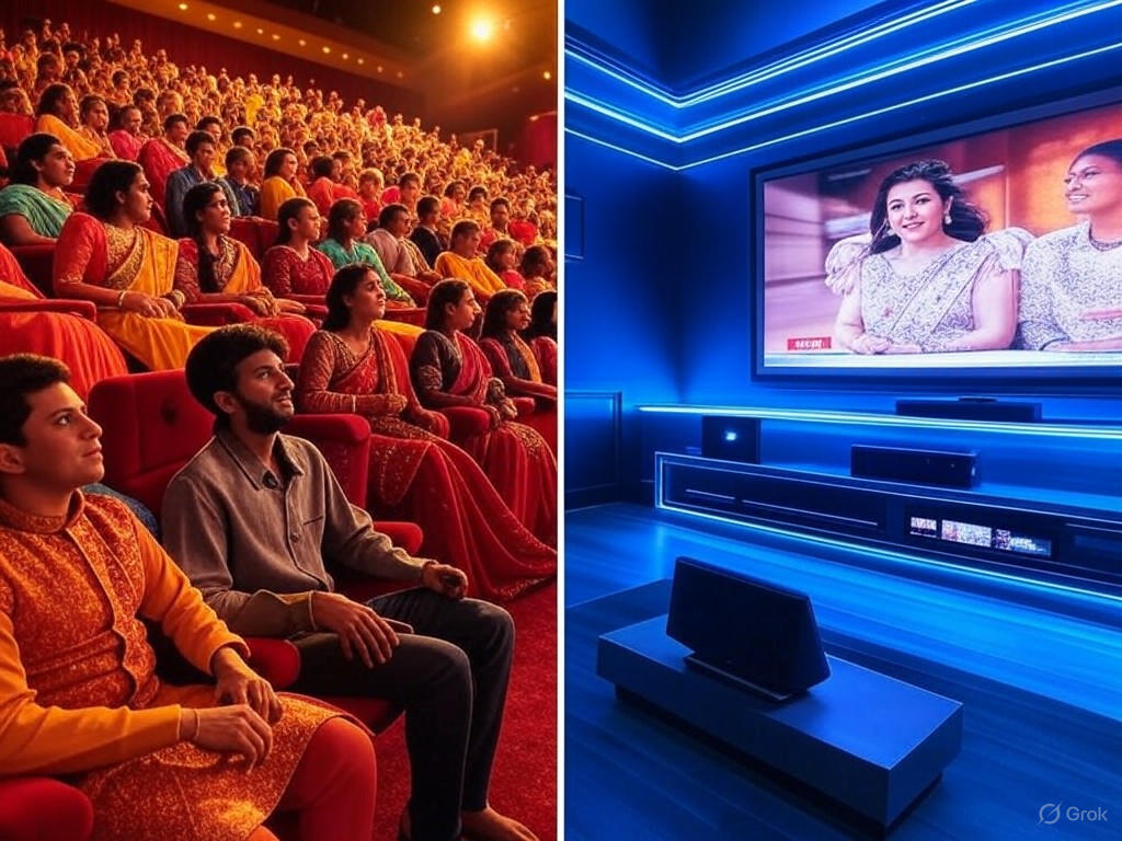 Bollywood vs Hollywood streaming comparison