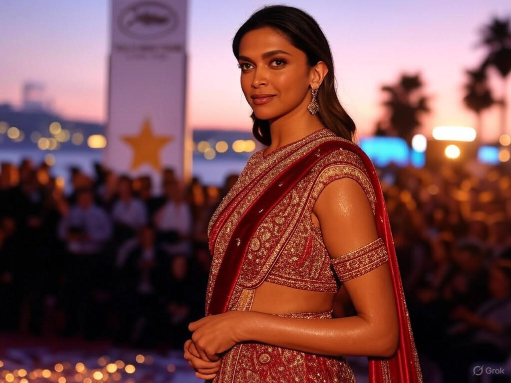 Deepika Padukone at a global film festival