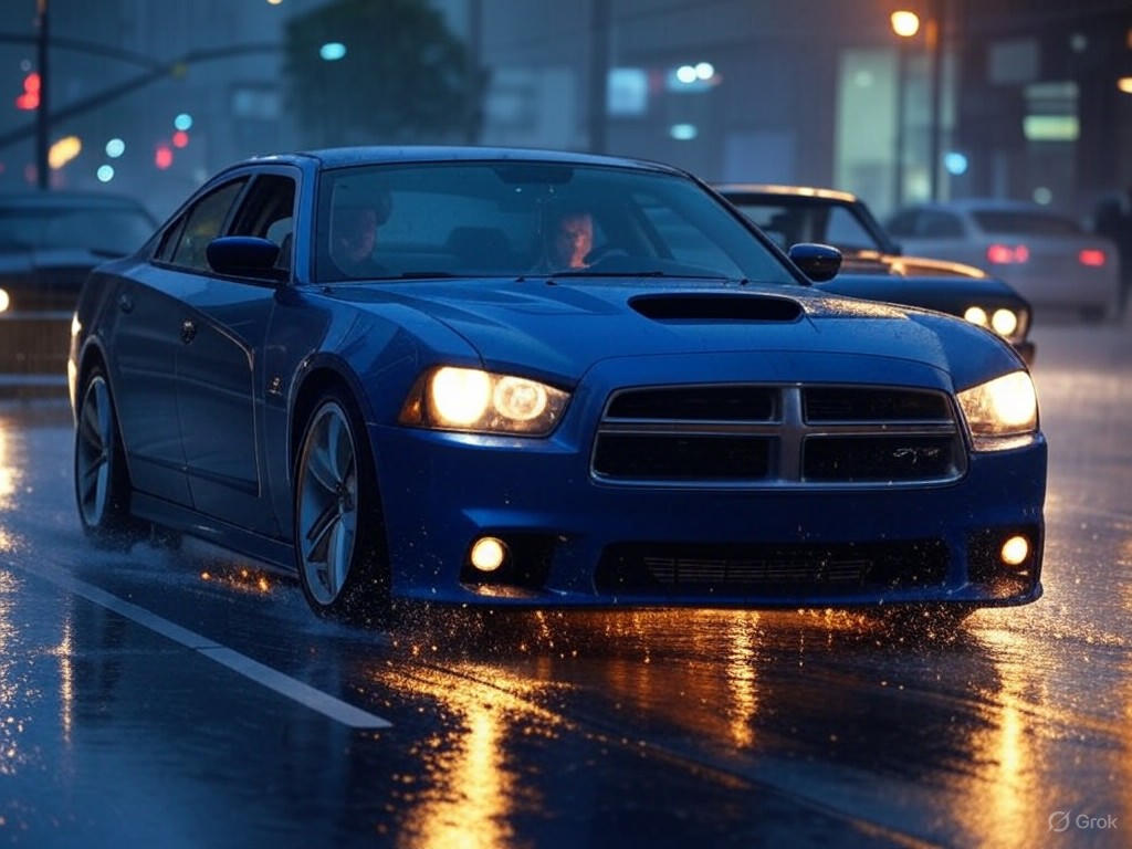 Fast and Furious car chase scene