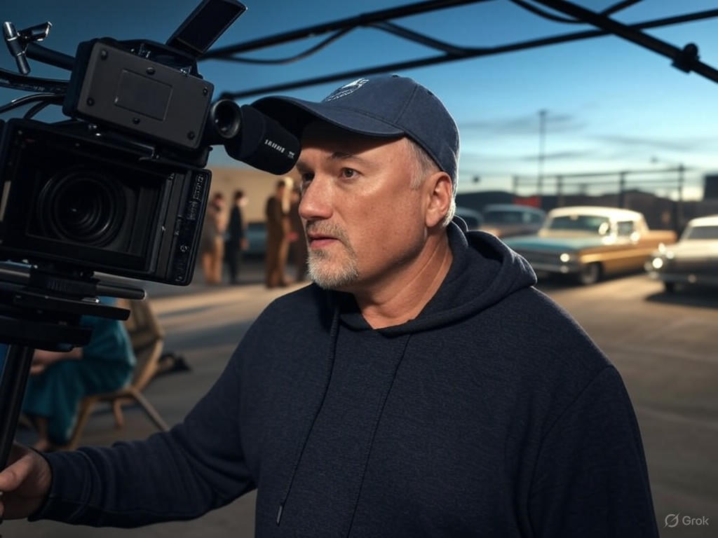David Fincher behind the camera