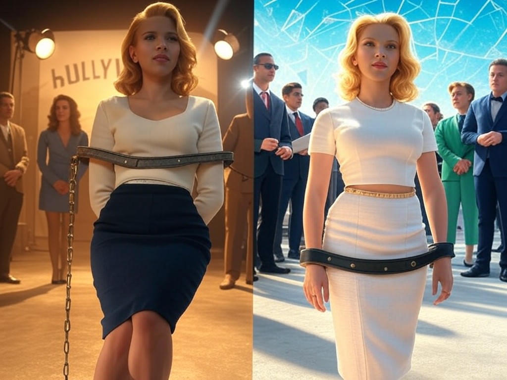 Hollywood's iconic evolution symbolized