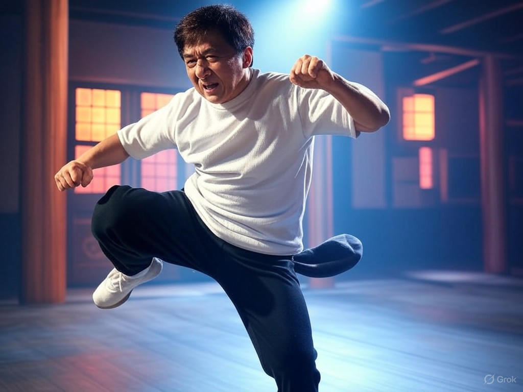 Jackie Chan in Epic Fight Scene