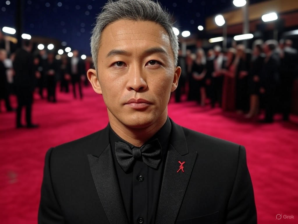 Mark Lee on the red carpet at the Oscars