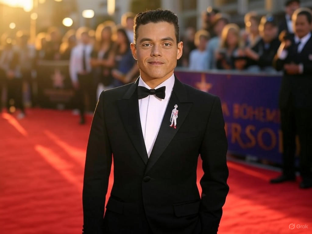 Rami Malek at the Bohemian Rhapsody premiere