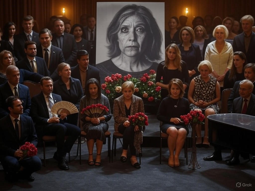 Memorial gathering for Rebekah Del Rio