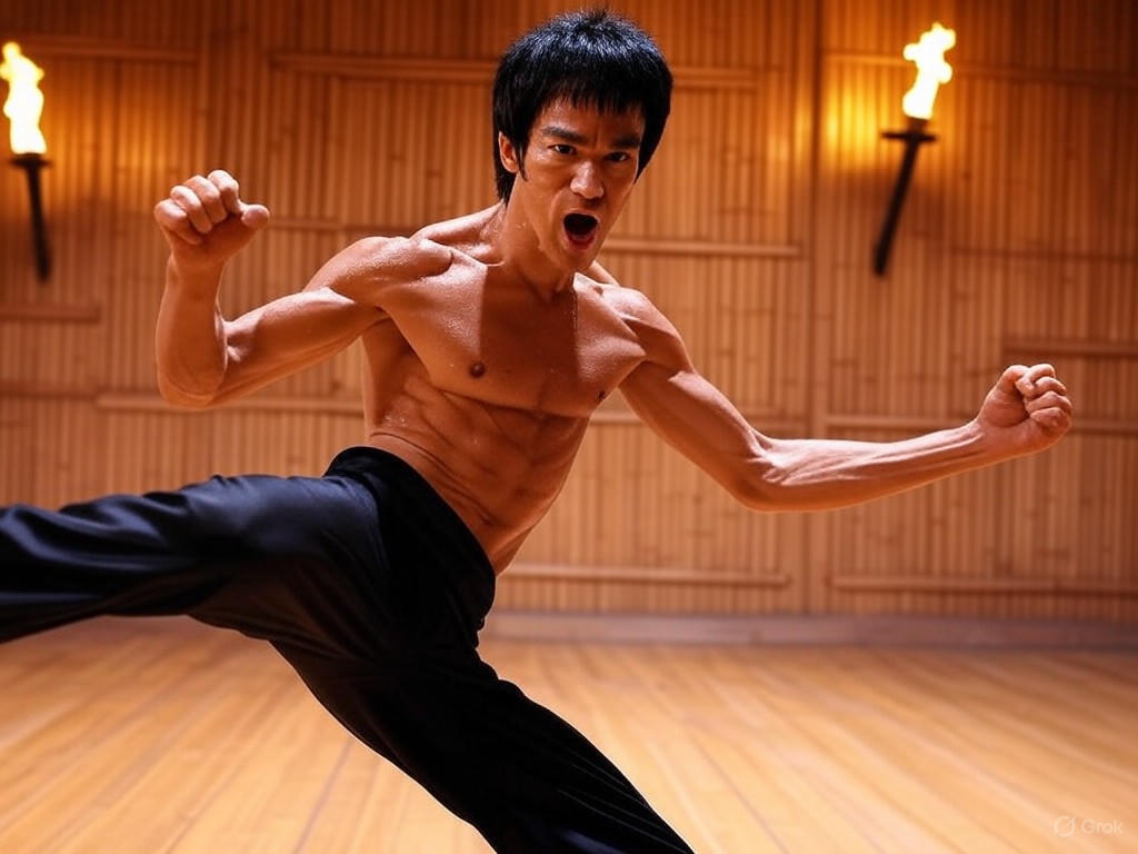 Remastered Bruce Lee in Action